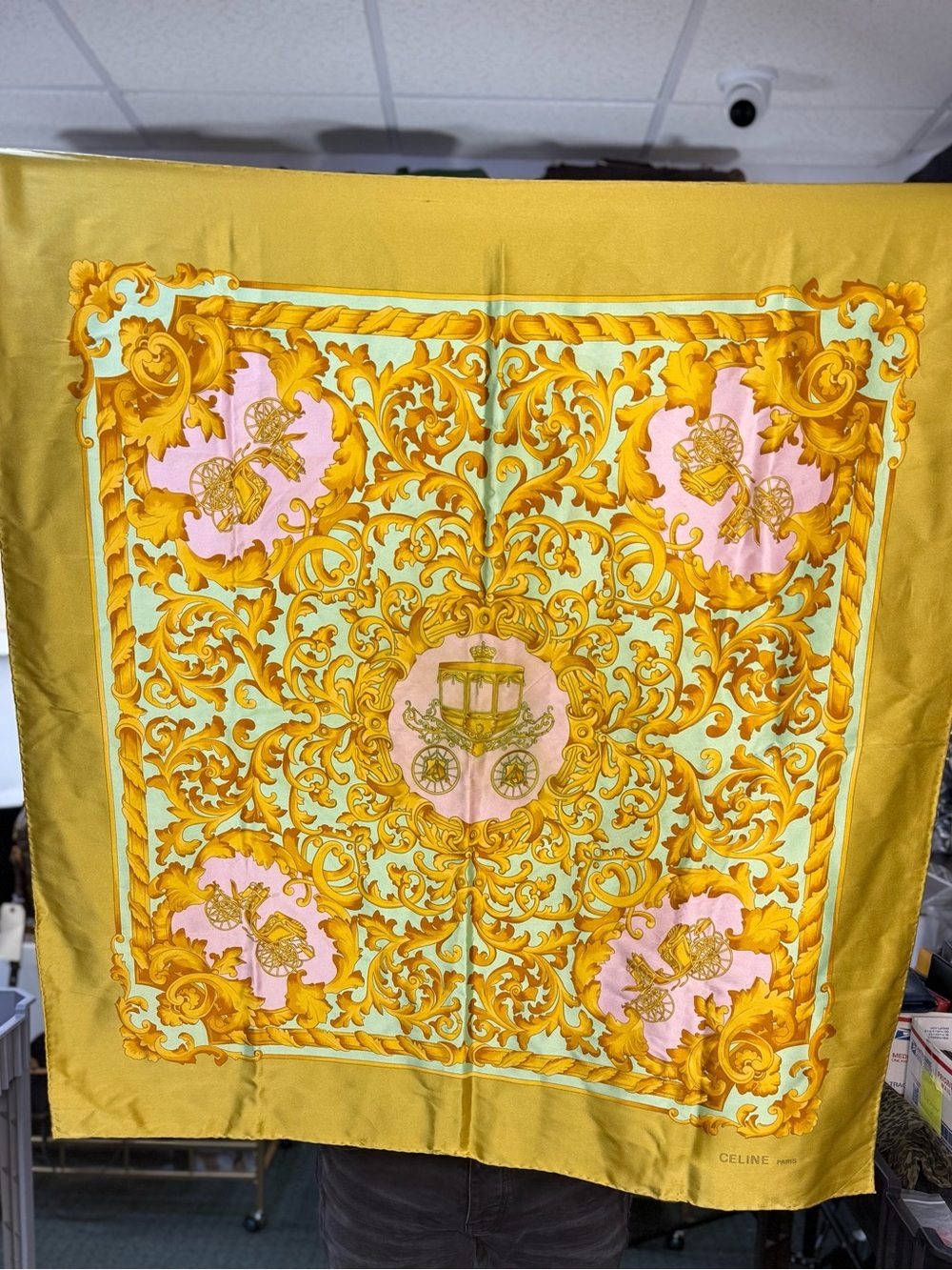 CELINE SILK SCARF
